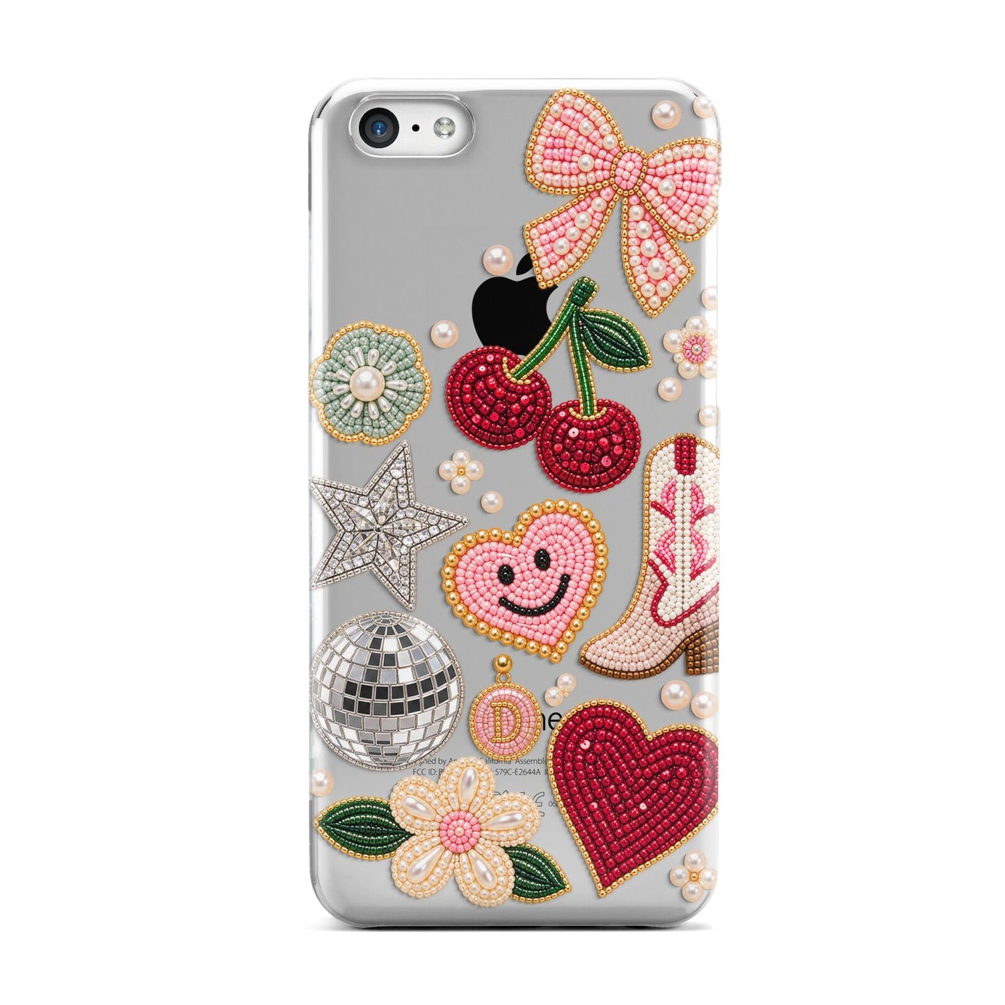 Cowgirl Keepsakes Beaded Charms Apple iPhone 5c Case