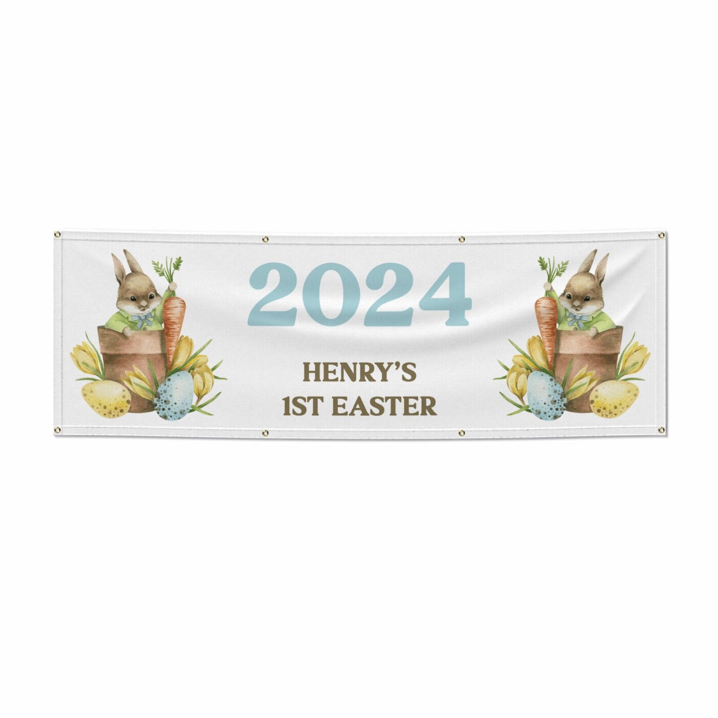 Custom 1st Easter 6x2 Banner
