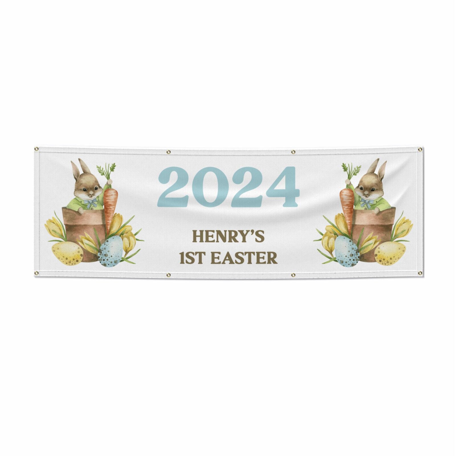 Custom 1st Easter 6x2 Banner