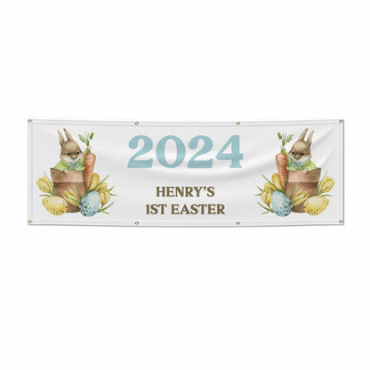 Custom 1st Easter 6x2 Banner