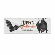Custom Halloween Birthday 6x2 Banner