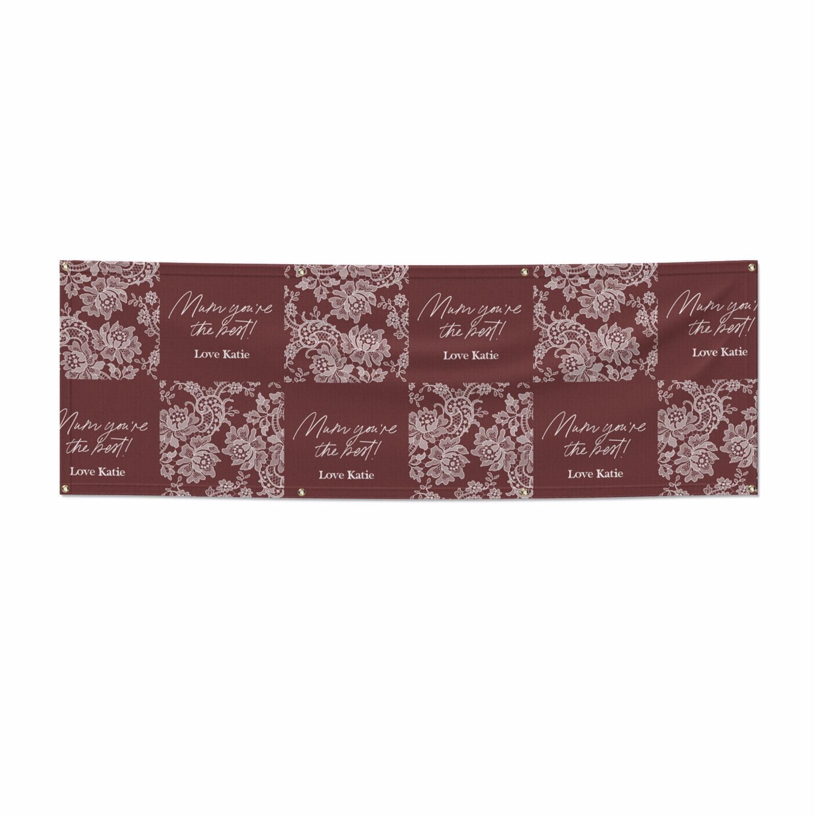 Custom Mothers Day 6x2 Banner