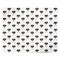 Dobermann Icon with Name Personalised Wrapping Paper Alternative