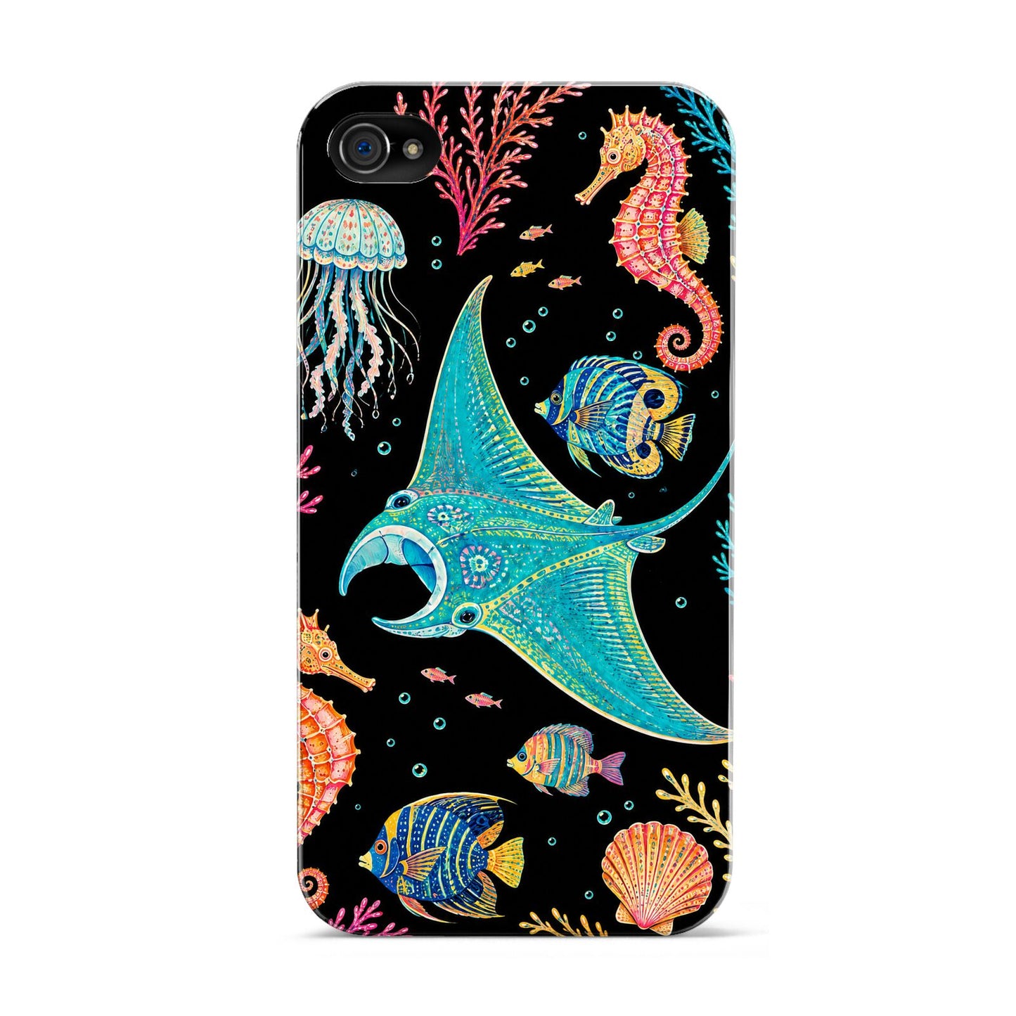Electric Reef Apple iPhone 4s Case