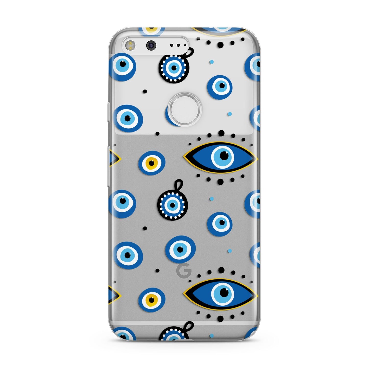 Evil Eye Protection Pattern Google Pixel Case