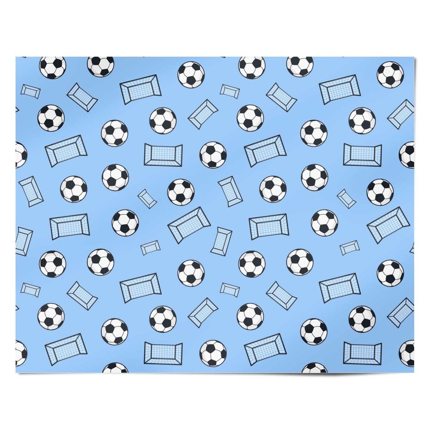 Football Personalised Wrapping Paper Alternative
