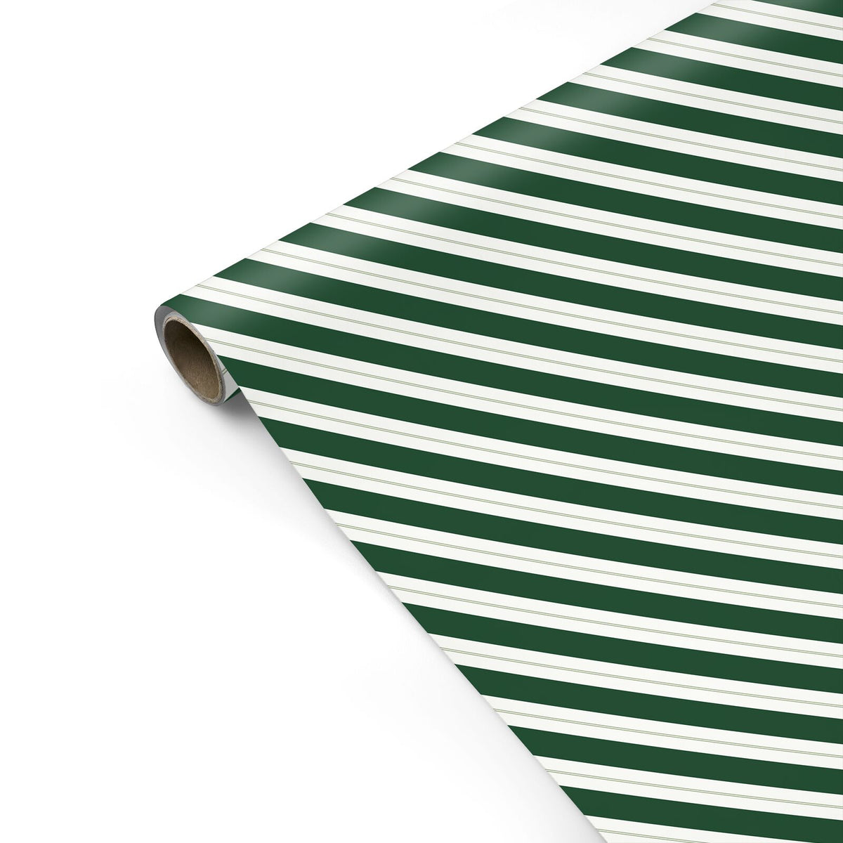 Forest Ribbon Stripe Personalised Gift Wrap