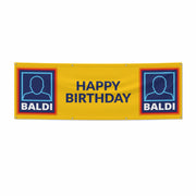 Funny Baldi Birthday 6x2 Banner