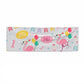 Girls Flamingo Personalised Birthday 3x1 Paper Banner
