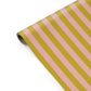 Golden Hour Stripe Personalised Gift Wrap