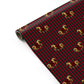 Golden Tartan Horse Personalised Gift Wrap