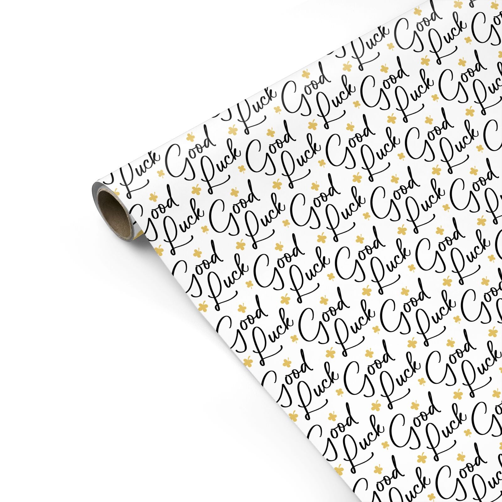Good Luck Personalised Gift Wrap