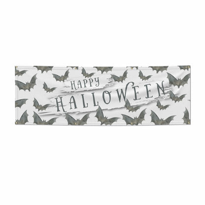 Halloween Bat Cloud 6x2 Banner