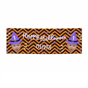 Halloween Personalised Face Banner