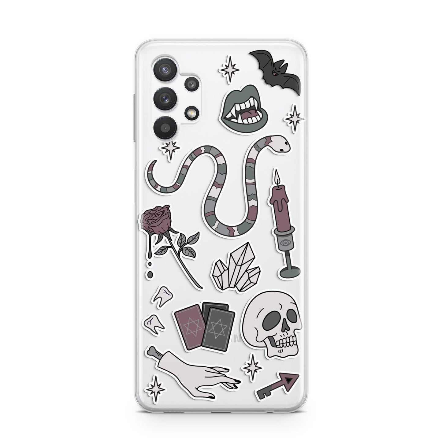 Halloween Spooky Stickers Samsung A32 5G Case