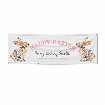 Happy Easter 6x2 Banner