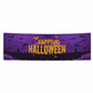 Happy Halloween Orange Text 8x2 5 Vinly Banner with Grommets