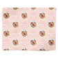 Happy Mothers Day Floral Photo Frame Personalised Wrapping Paper Alternative