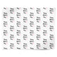 Happy Mothers Day Heart Script Personalised Wrapping Paper Alternative
