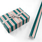Heritage Stripe Christmas Personalised Wrapping Paper