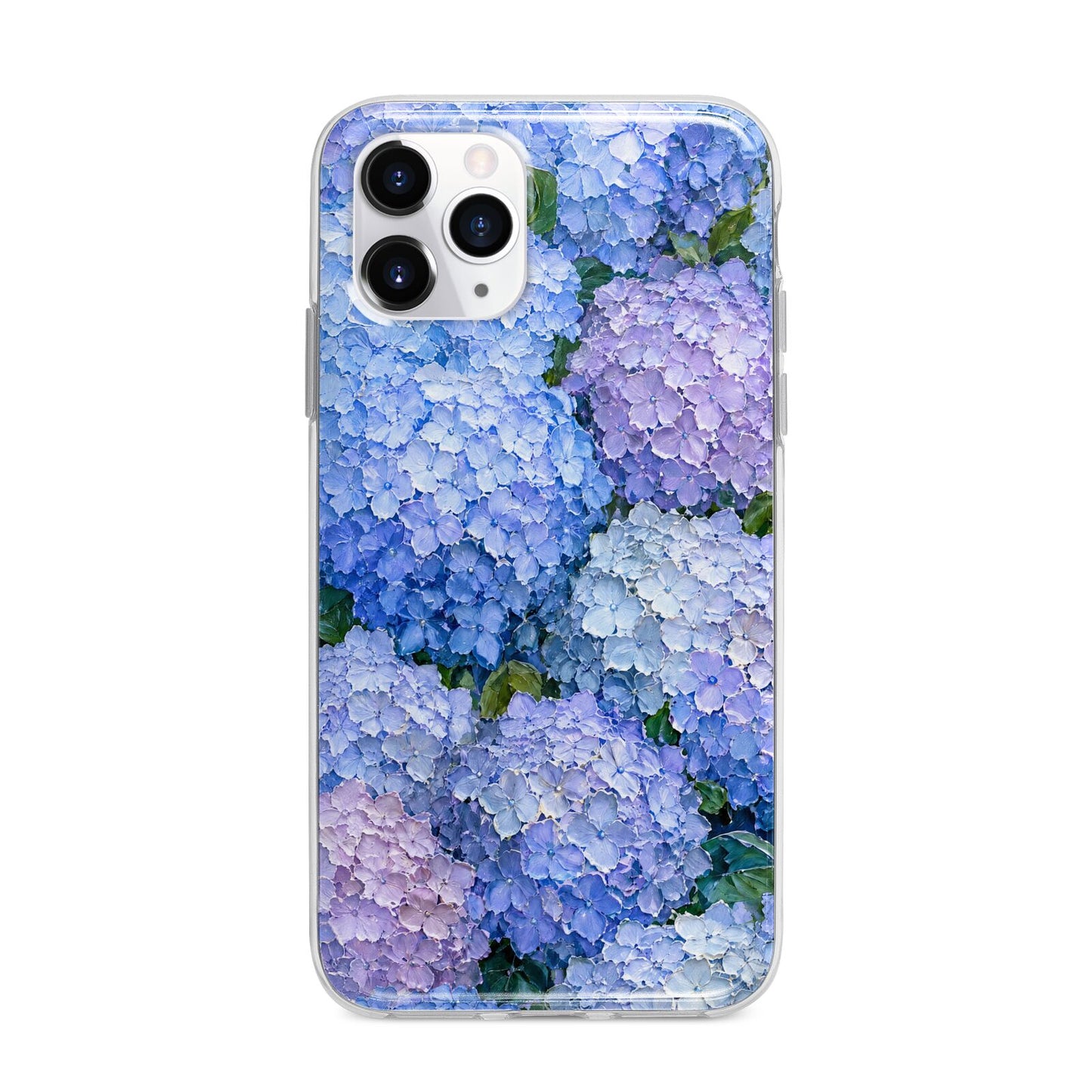 Hydrangea Atelier Apple iPhone 11 Pro Max in Silver with Bumper Case