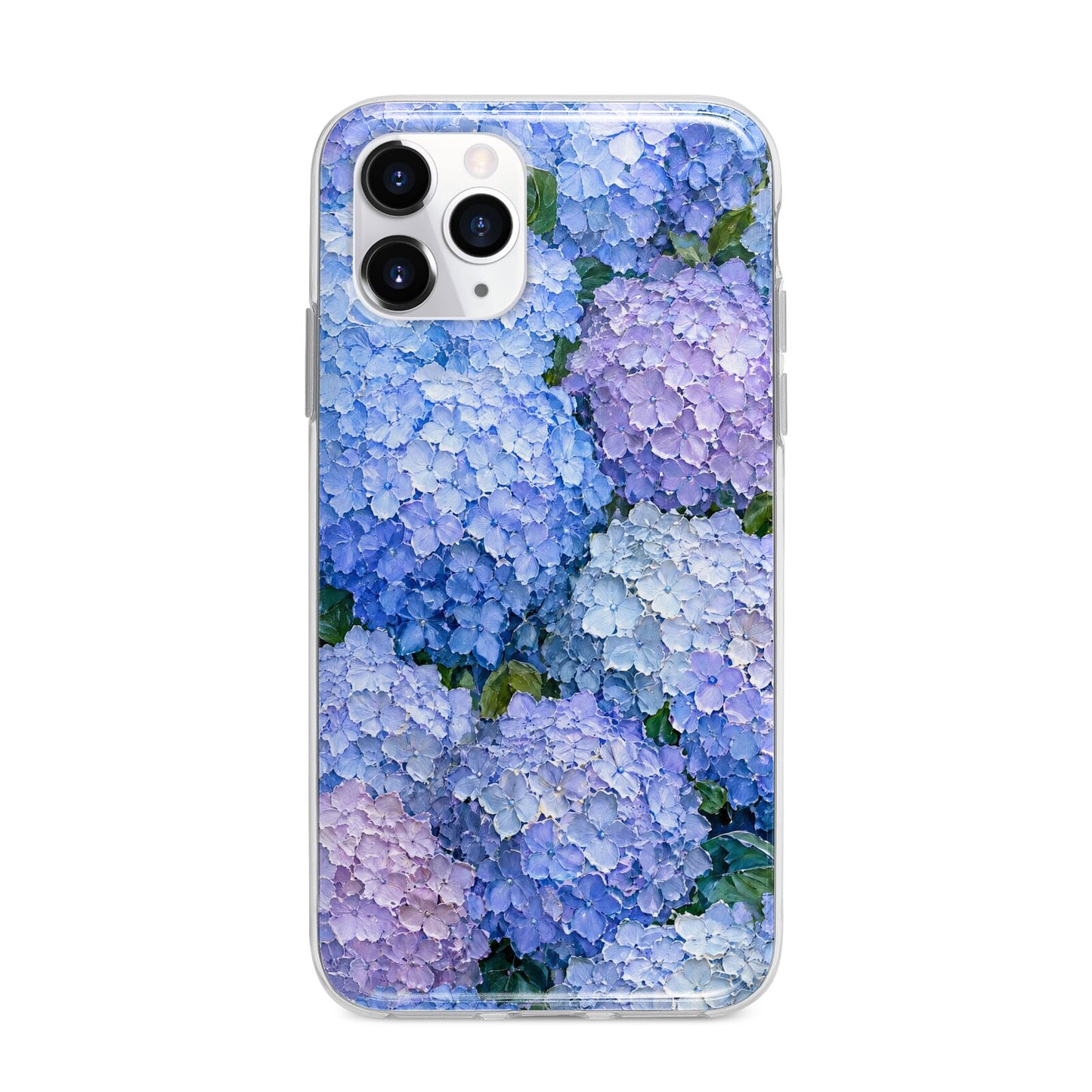 Hydrangea Atelier Apple iPhone 11 Pro in Silver with Bumper Case