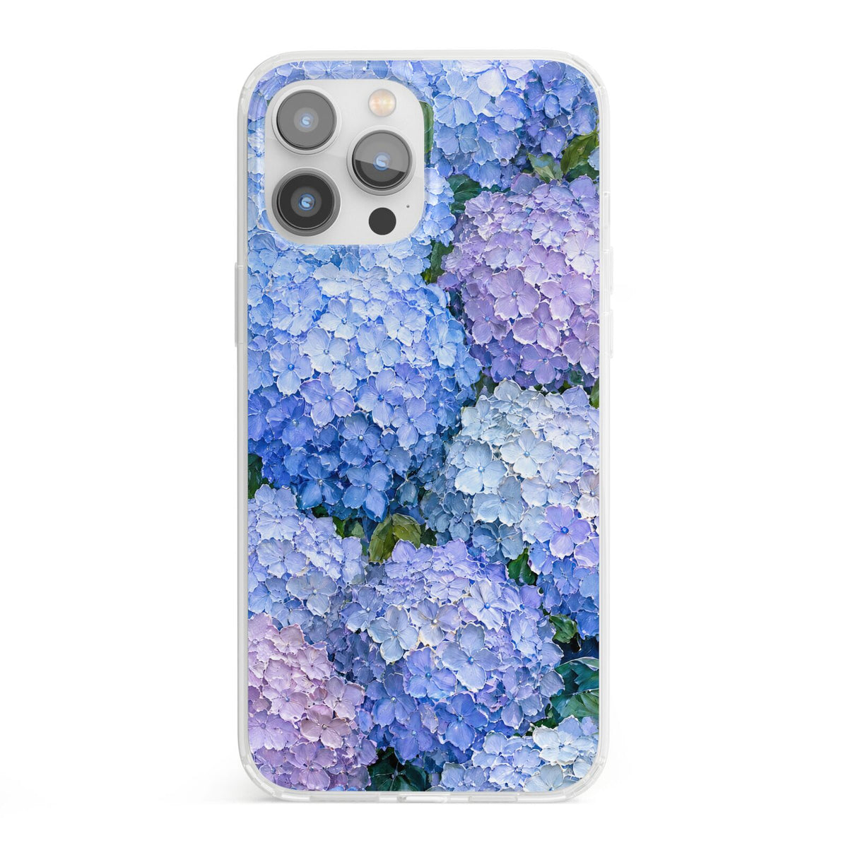 Hydrangea Atelier iPhone 13 Pro Max Clear Bumper Case