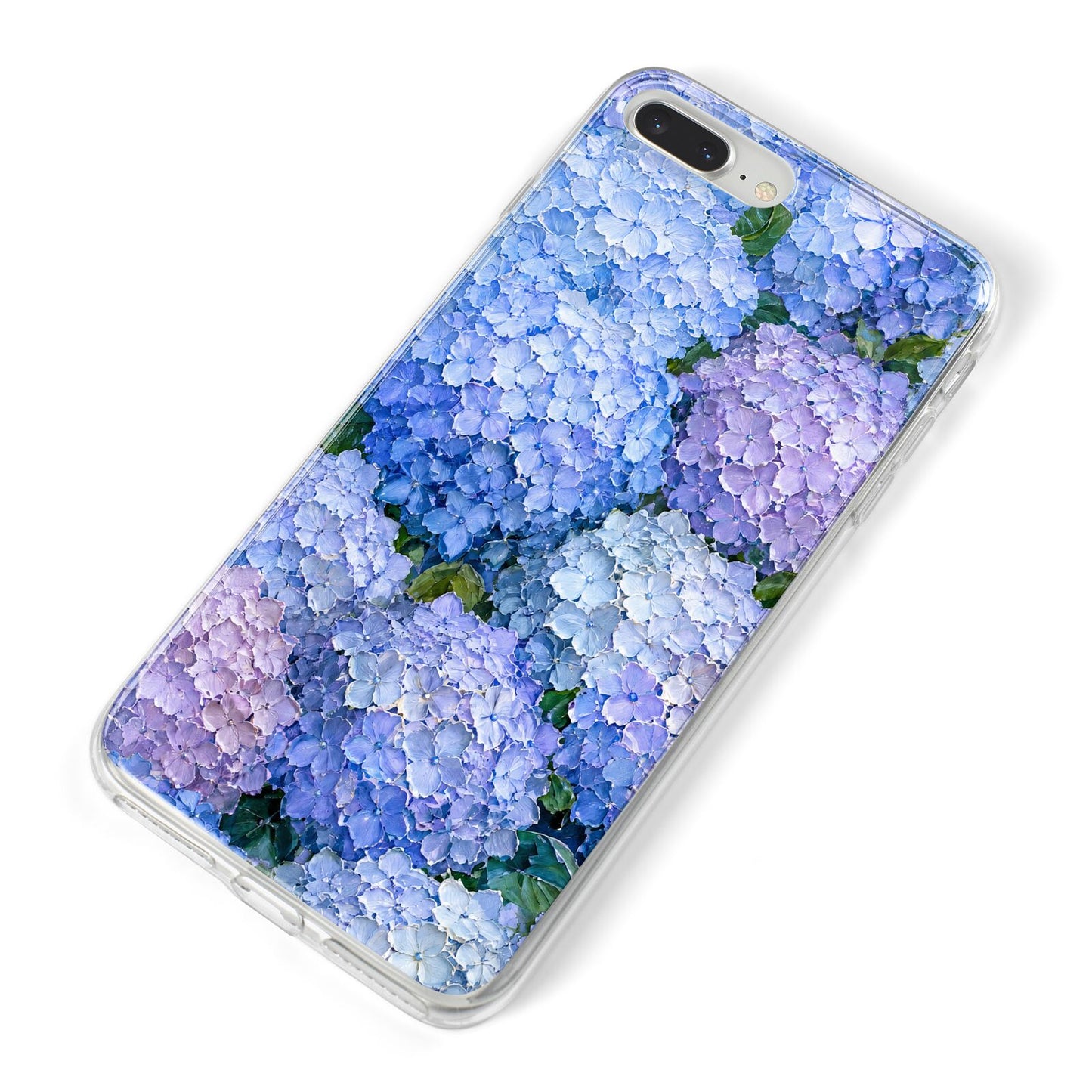 Hydrangea Atelier iPhone 8 Plus Bumper Case on Silver iPhone Alternative Image