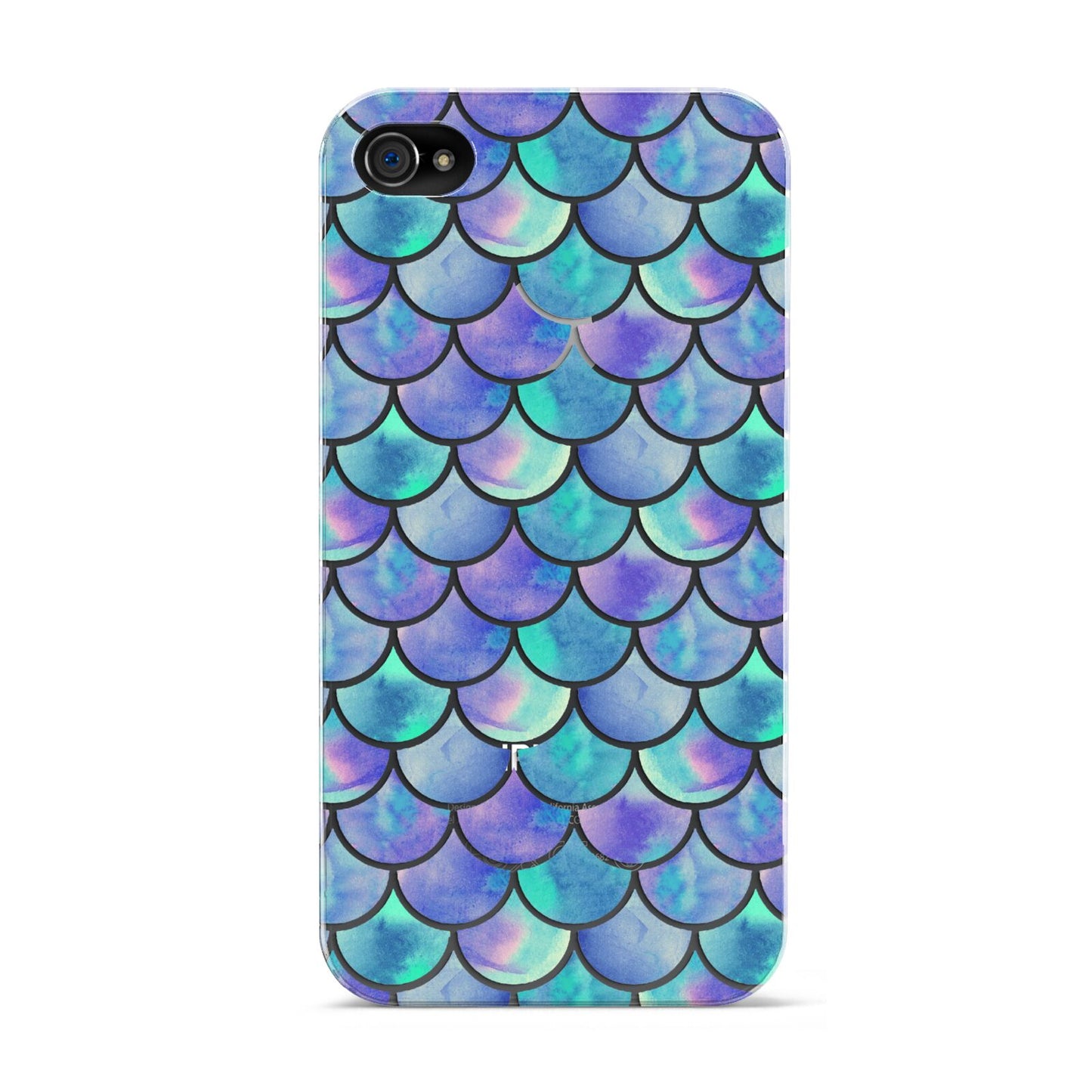 Iridescent Mermaid Scales Apple iPhone 4s Case