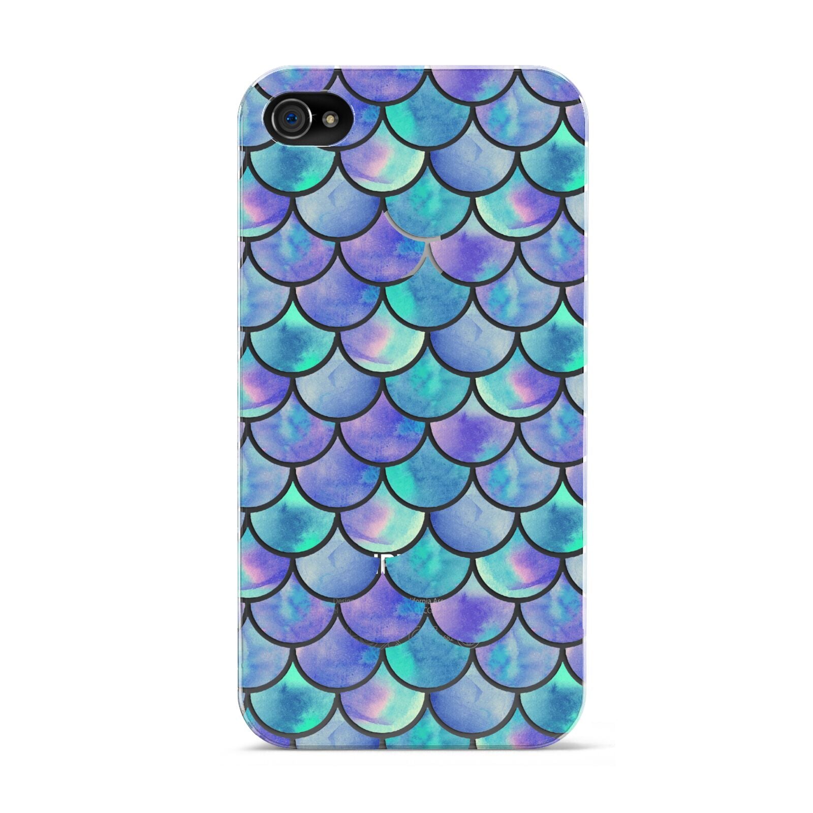 Iridescent Mermaid Scales Apple iPhone 4s Case