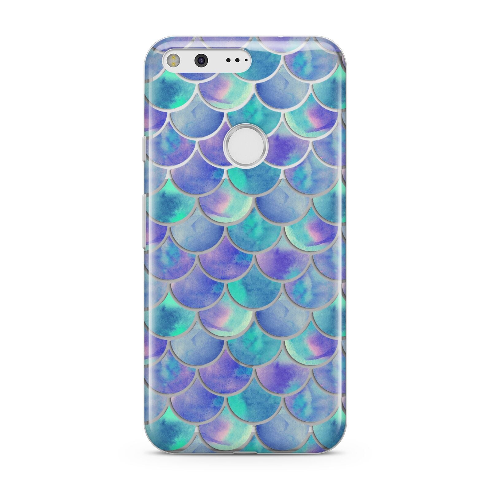 Iridescent Mermaid Scales Google Pixel Case