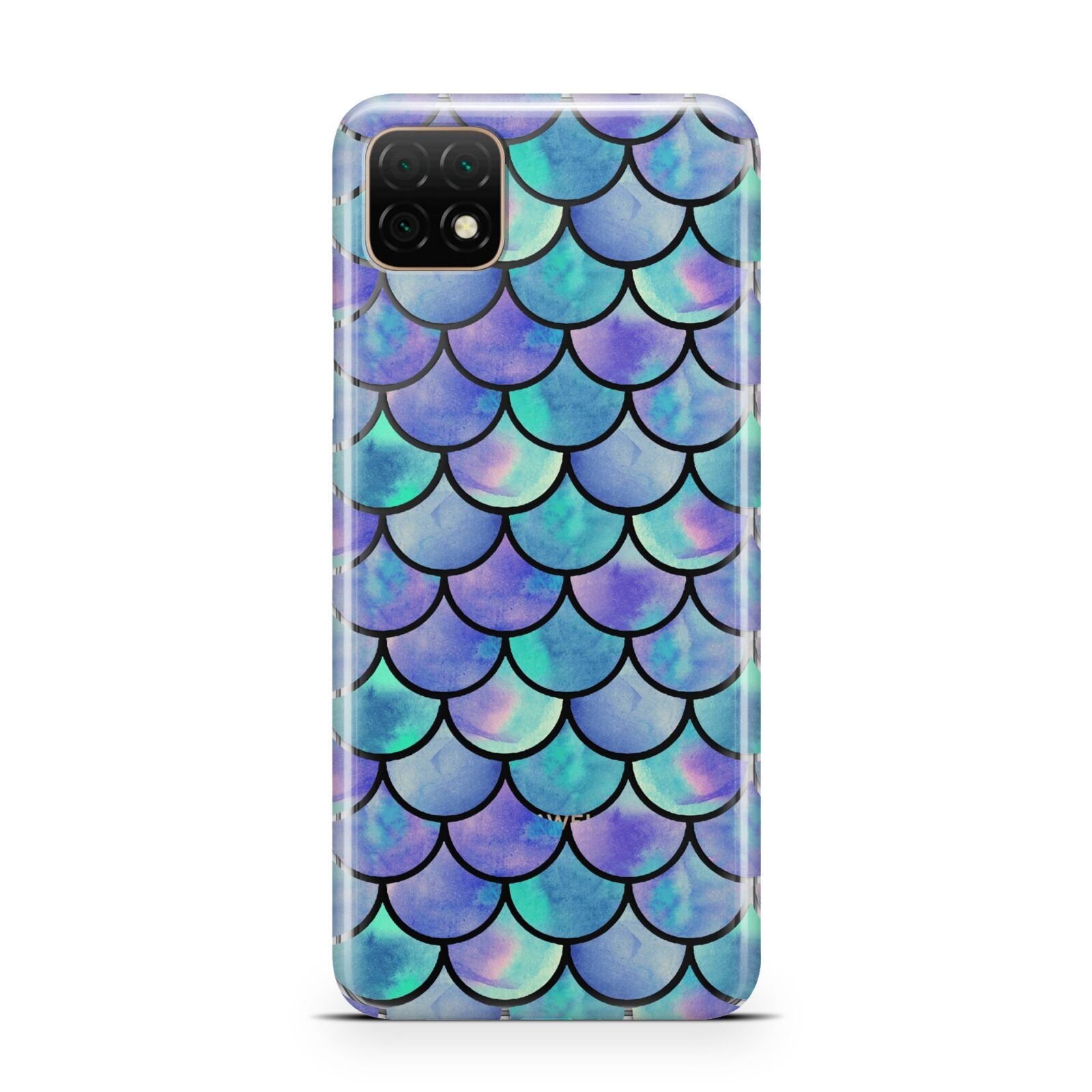 Iridescent Mermaid Scales Huawei Enjoy 20 Phone Case