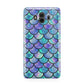 Iridescent Mermaid Scales Huawei Mate 10 Protective Phone Case