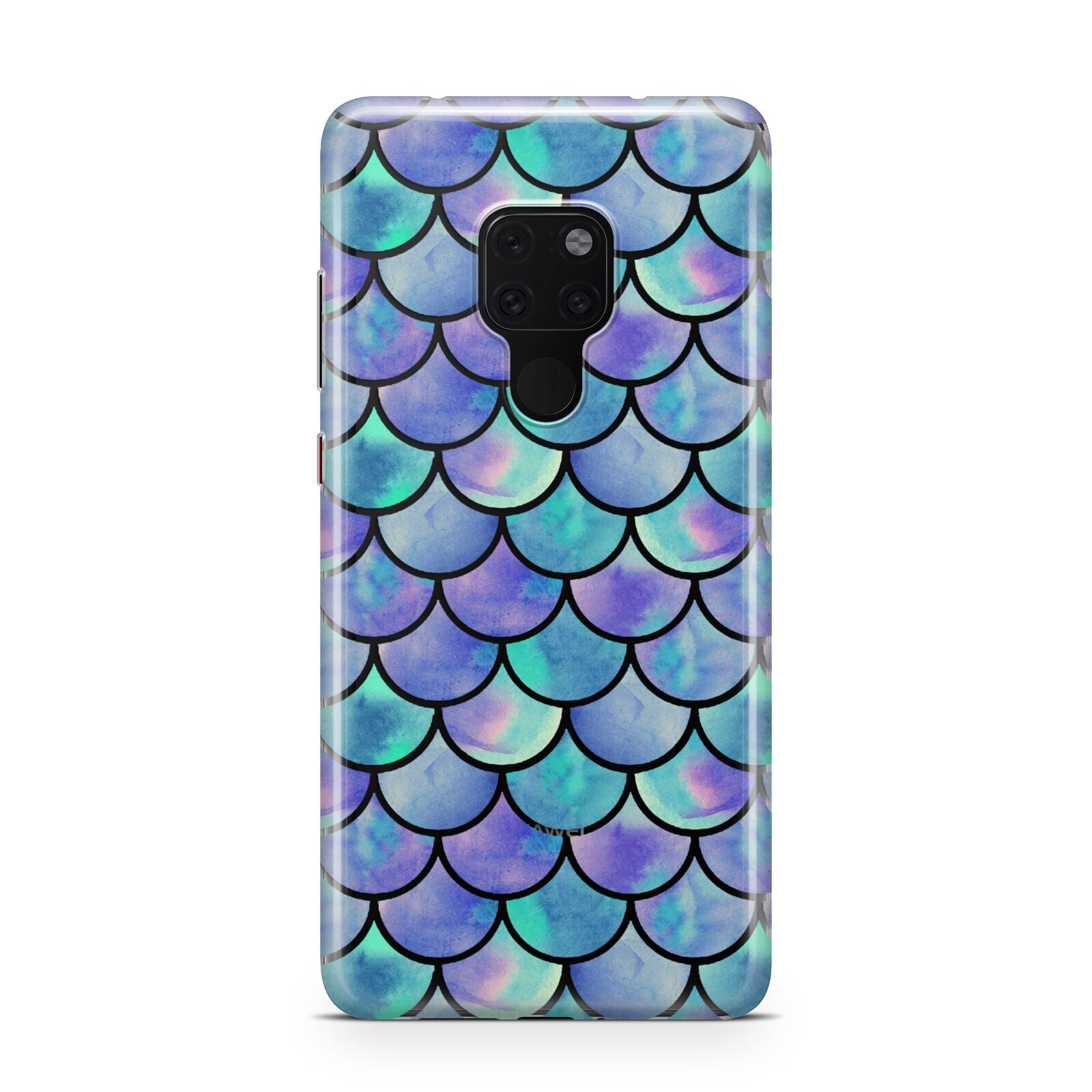 Iridescent Mermaid Scales Huawei Mate 20 Phone Case