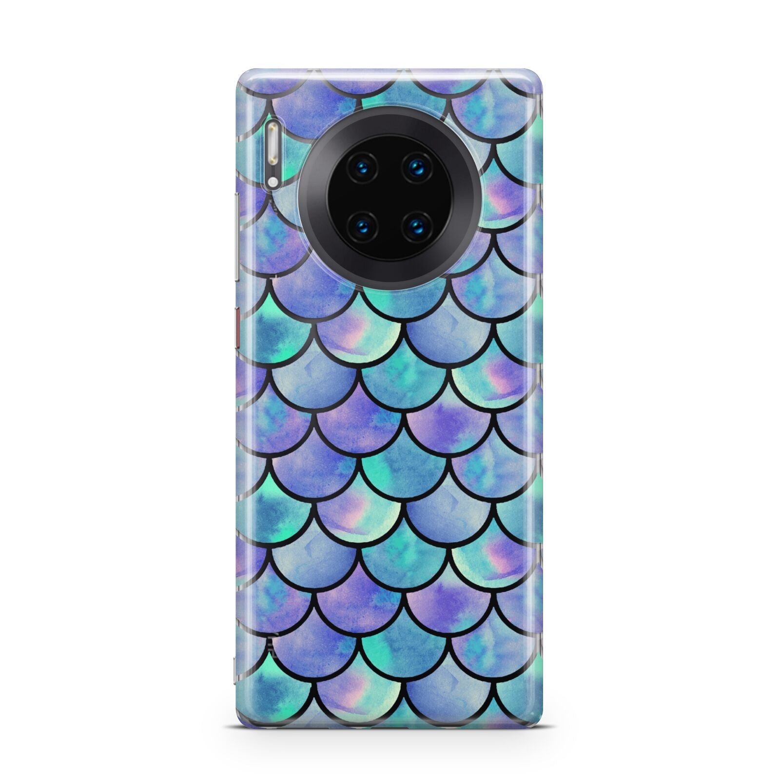 Iridescent Mermaid Scales Huawei Mate 30 Pro Phone Case