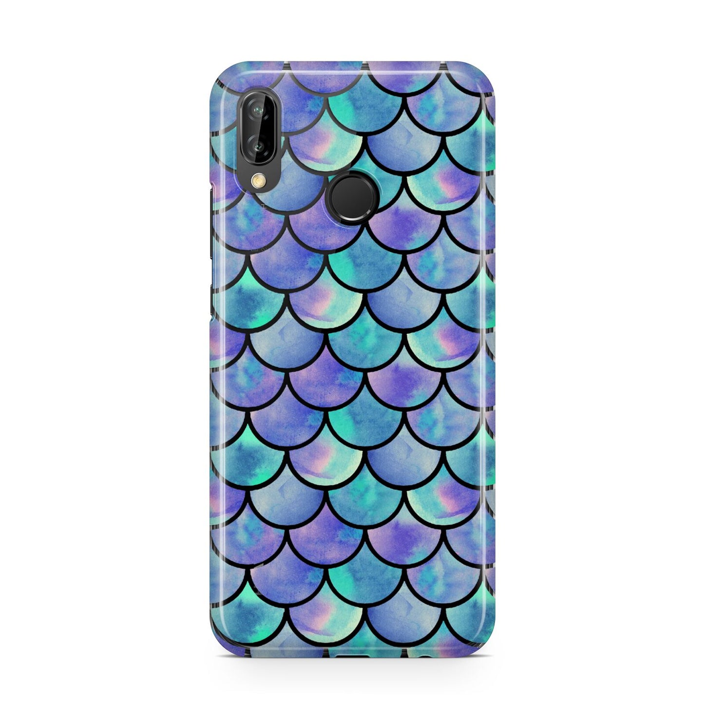 Iridescent Mermaid Scales Huawei P20 Lite Phone Case