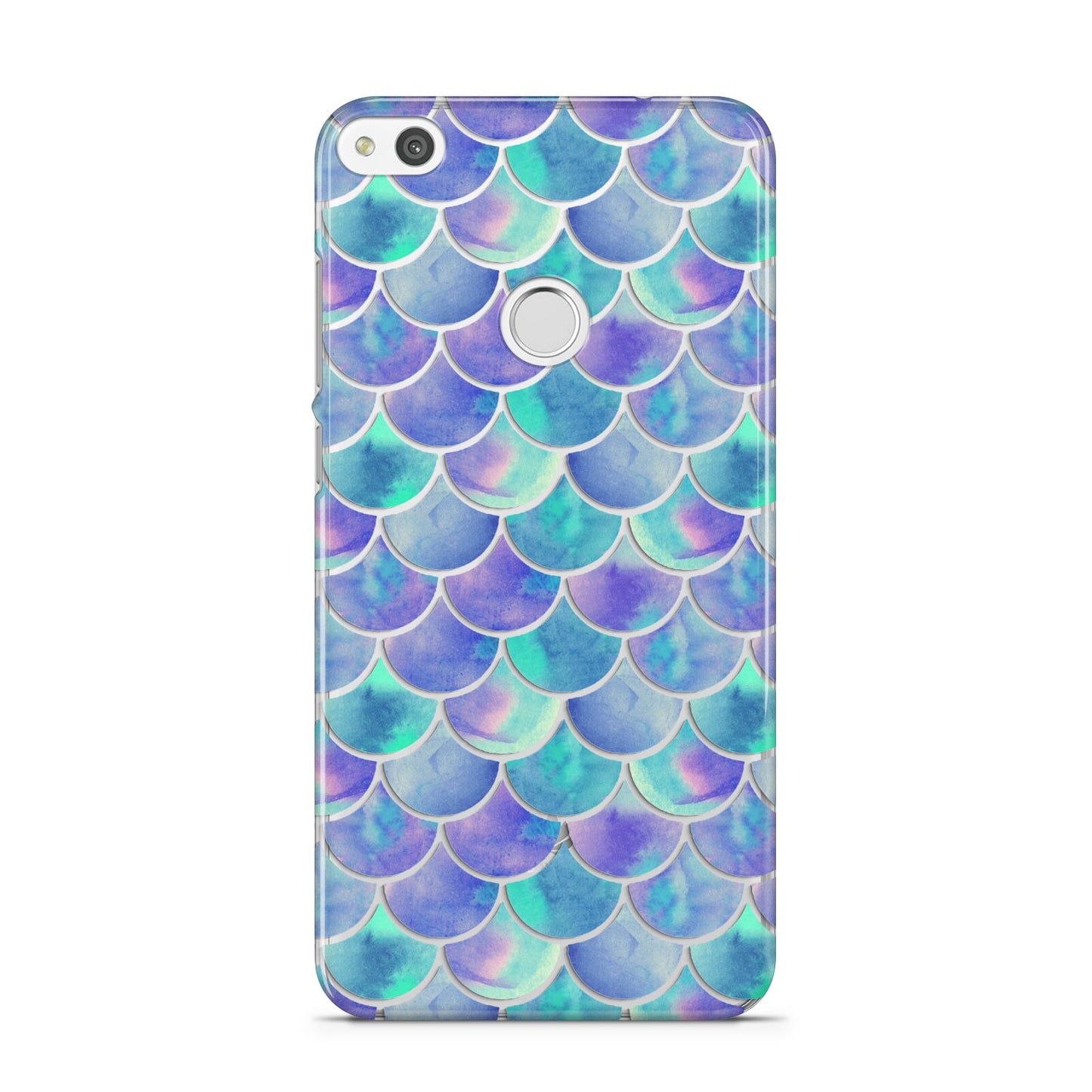 Iridescent Mermaid Scales Huawei P8 Lite Case