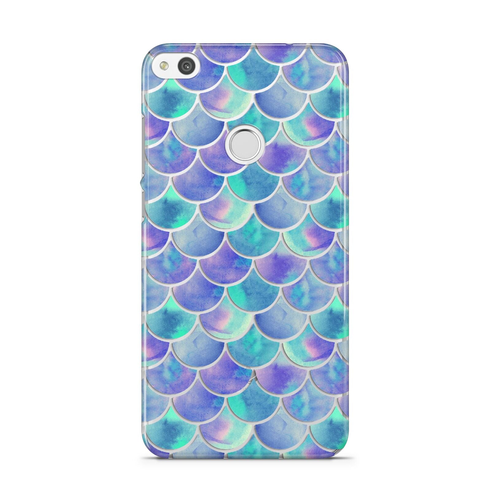 Iridescent Mermaid Scales Huawei P8 Lite Case