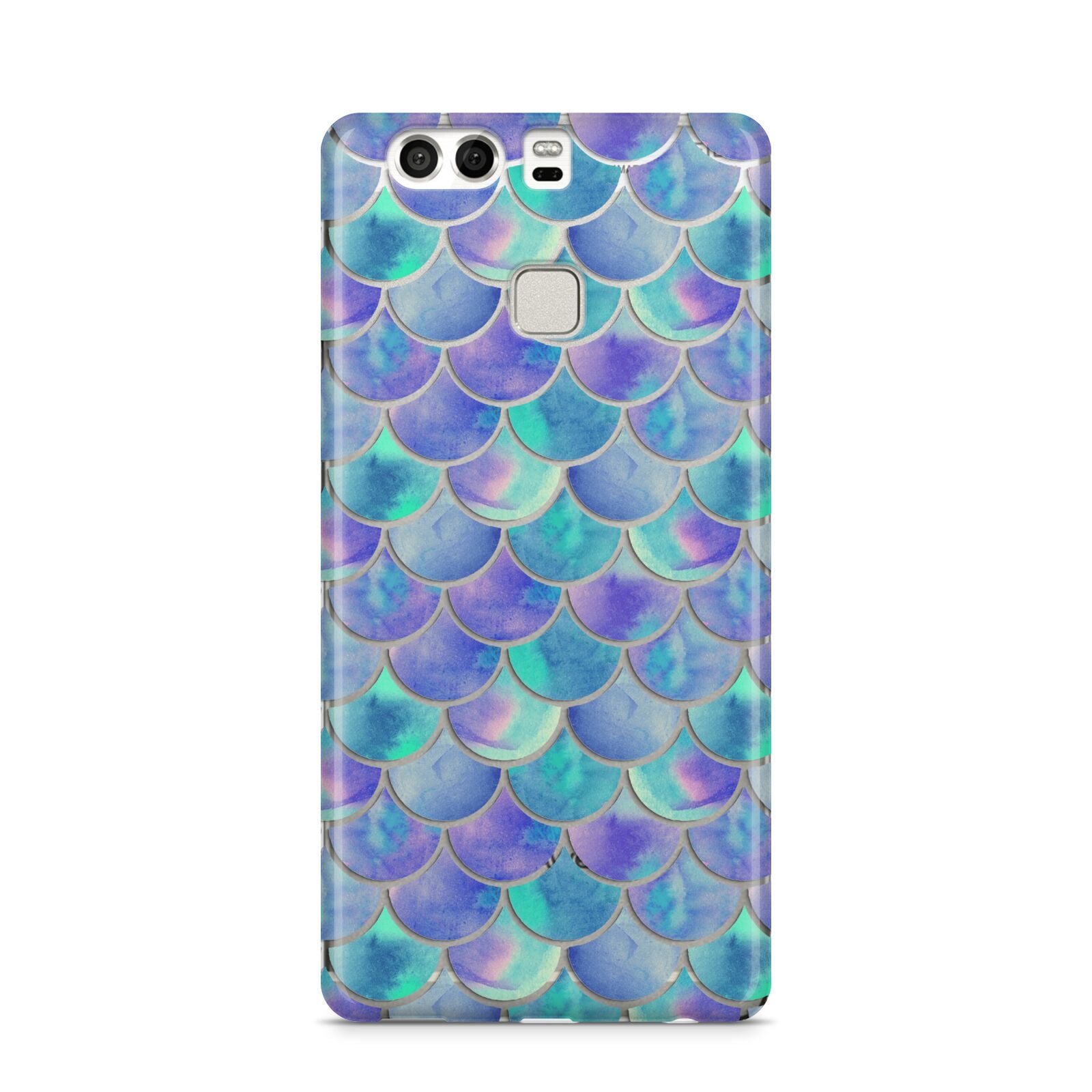 Iridescent Mermaid Scales Huawei P9 Case