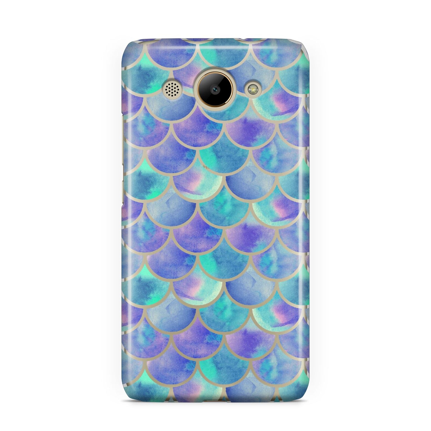 Iridescent Mermaid Scales Huawei Y3 2017