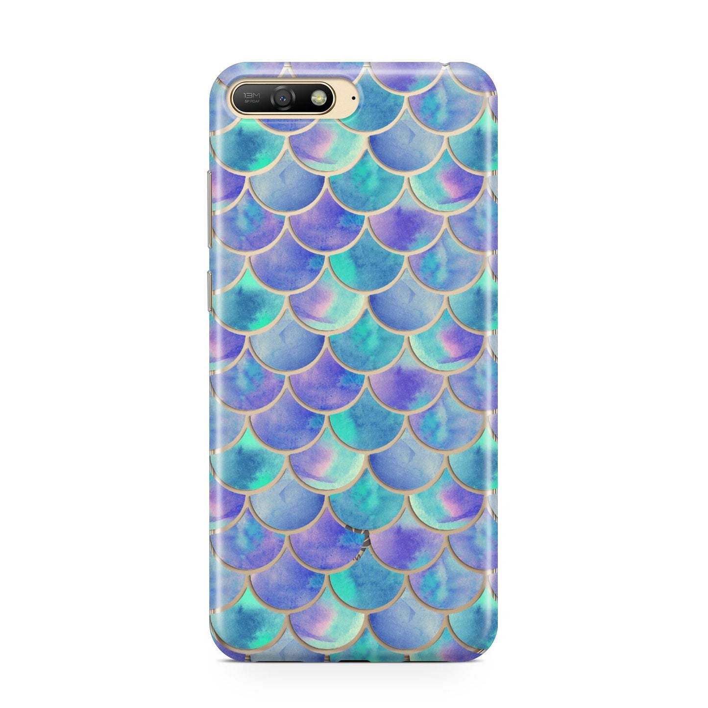 Iridescent Mermaid Scales Huawei Y6 2018