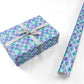 Iridescent Mermaid Scales Personalised Wrapping Paper