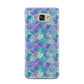 Iridescent Mermaid Scales Samsung Galaxy A7 2016 Case on gold phone
