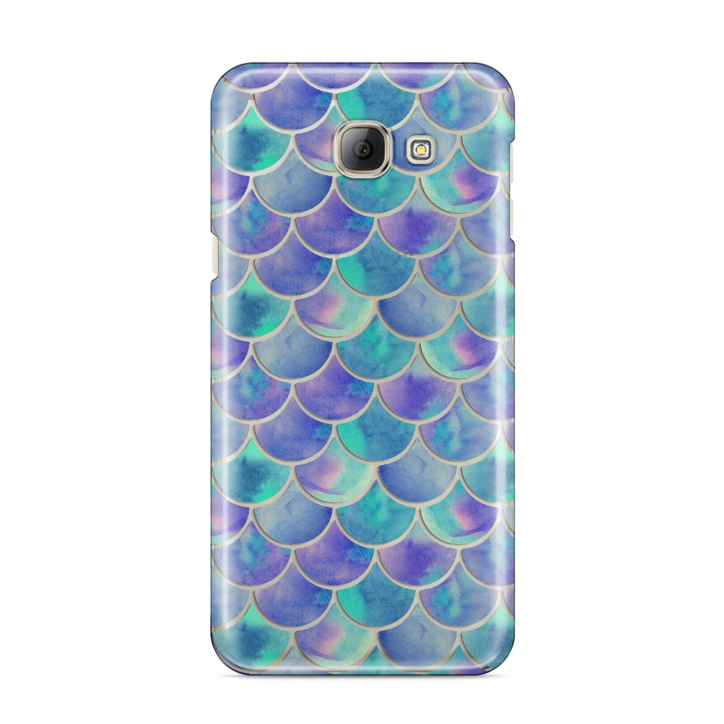 Iridescent Mermaid Scales Samsung Galaxy A8 2016 Case