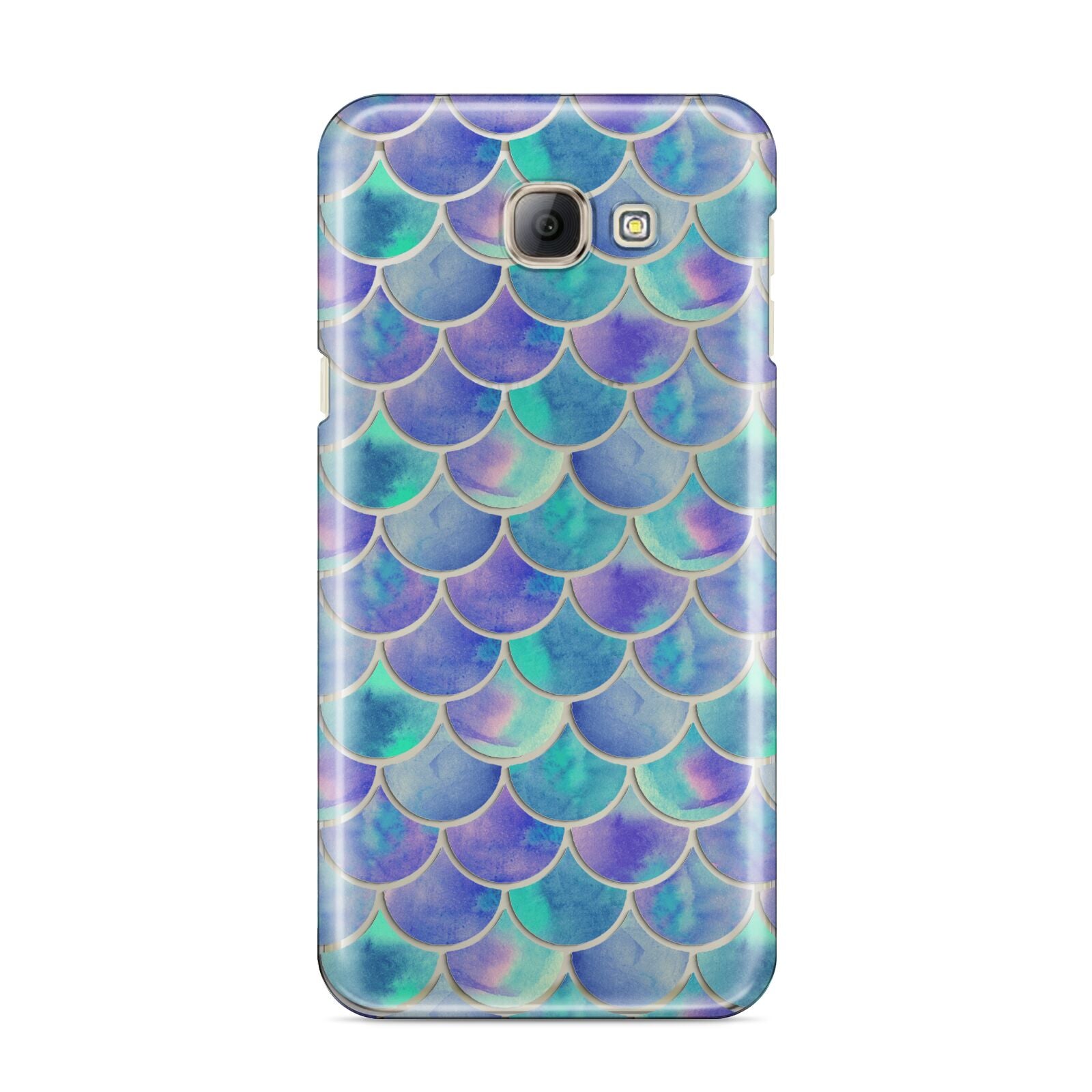 Iridescent Mermaid Scales Samsung Galaxy A8 2016 Case