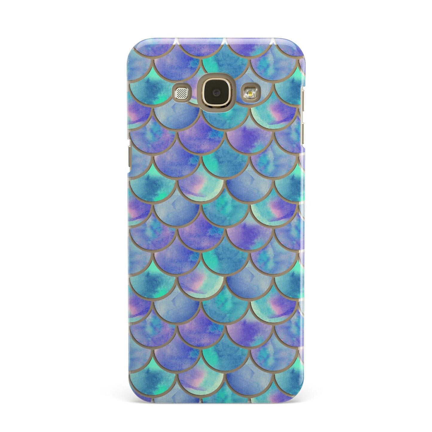Iridescent Mermaid Scales Samsung Galaxy A8 Case