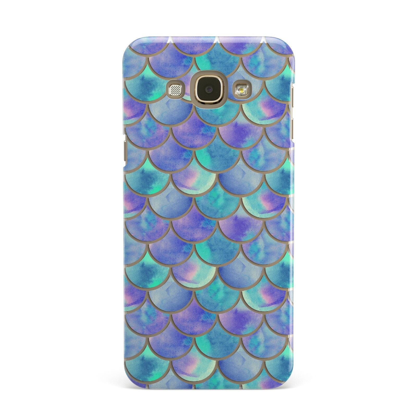 Iridescent Mermaid Scales Samsung Galaxy A8 Case