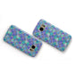 Iridescent Mermaid Scales Samsung Galaxy Case Flat Overview