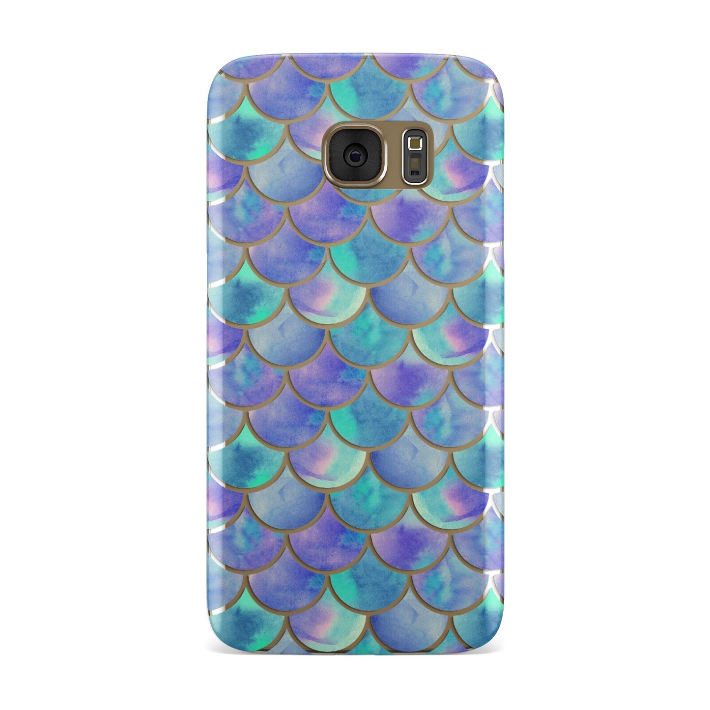 Iridescent Mermaid Scales Samsung Galaxy Case