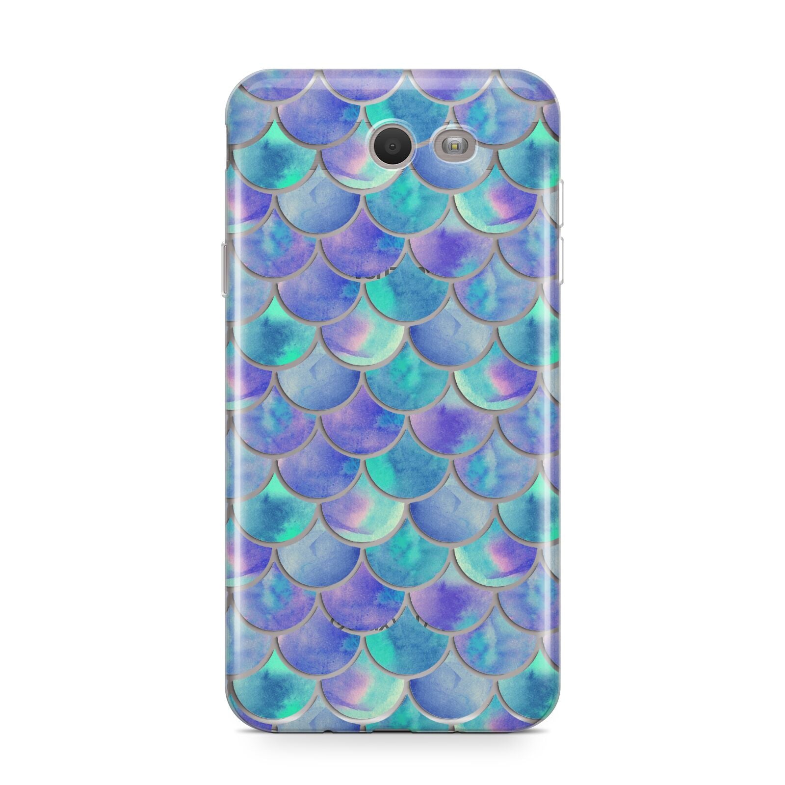 Iridescent Mermaid Scales Samsung Galaxy J7 2017 Case